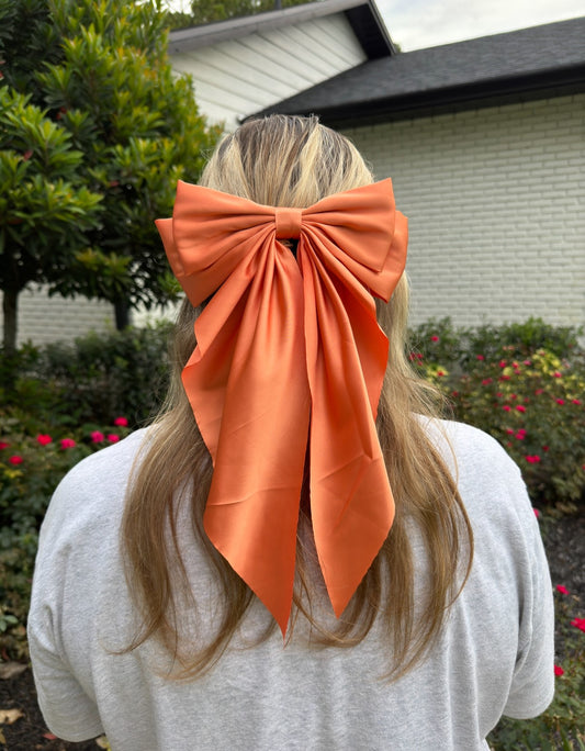 Orange Sherbet Bow